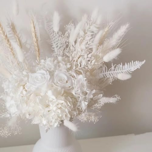 Pampas Grass grande natural seco para decoración miniatura 2