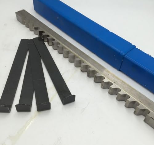 5/8 E HSS Cutting Tool Push Type Inch Keyway Broach Cutter for CNC Metalworking