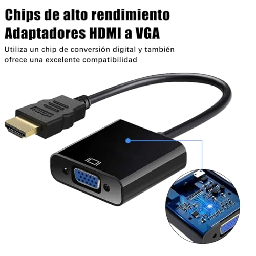 Opiniones y reviews de Convertidor vga a hdmi - solo los mejores. 21 Imagen adicional