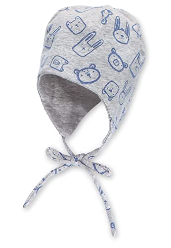 Sterntaler Schirmmütze mit Nackenschutz und Bindeband