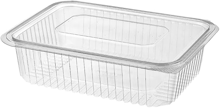 PGS Leak Proof Clear Plastic Storage Container, 750cc, 25 Pieces, Rectangular, BPA Free, For Food Storage, Disposable, Disposable Horse