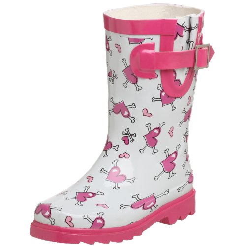 Chooka Toddler/Little Kid Heart Bones Rain Boot