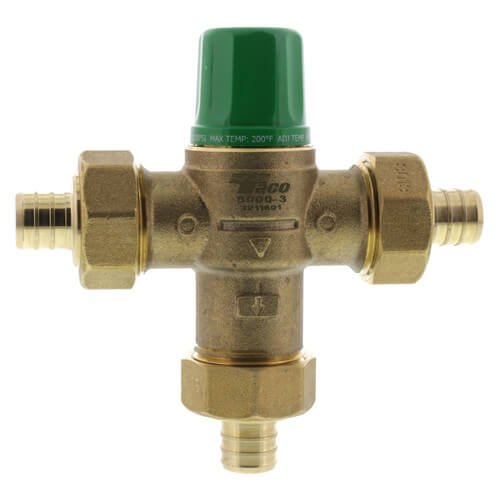 1/2" PEX Union 5002 Heating Only Mixing Valve Industrial