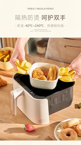 Gants de cuisine silicone antidérapants pour la cuisson au four et micro-ondes - 3