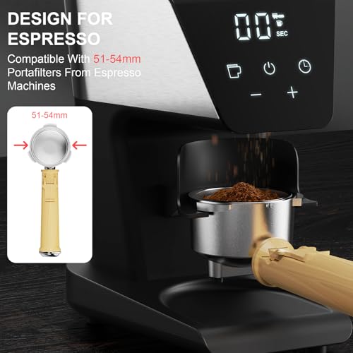 Moulin à café électrique conique 30 réglages pour expresso et piston