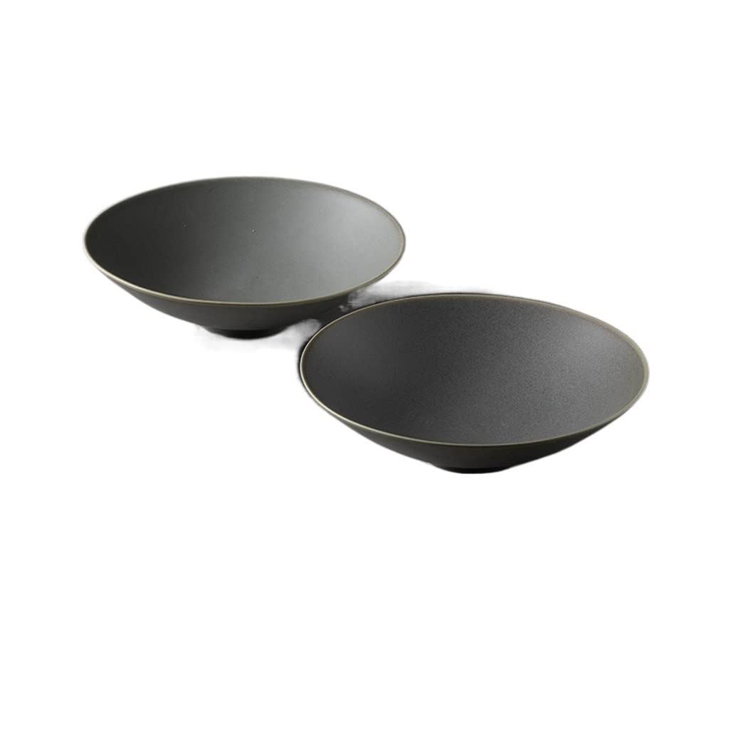 XYIANG Salad Bowl Pasta Bowl Ceramic Salad Bowl Dessert Bowl Snack Bowl Classic Grain Bowl Multi-Purpose for Preparing and Serving Salads Dessert Snack Serving Bowls (B)