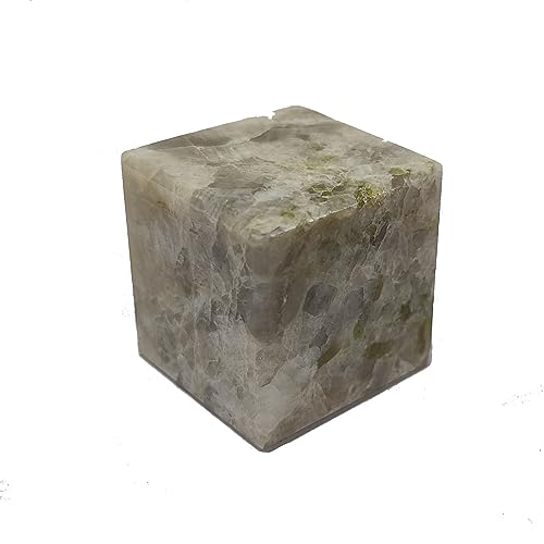 Pierre de lune naturelle en cube de 25 à 45 mm pour lithothérapie - 2