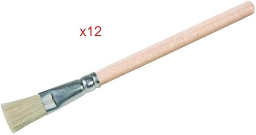 Amazing Child Pequeño cepillo de pegamento con mango de madera de 4 34" (12 cm) gran valor juego de 12