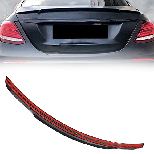Aileron de coffre arrière look sport en carbone pour Benz Classe E W213 Berline 4 Portes