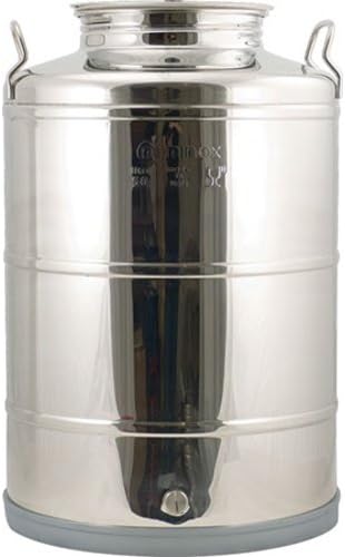 Eagle WE722 Stainless Fusti Tank, 28 gal, Silver