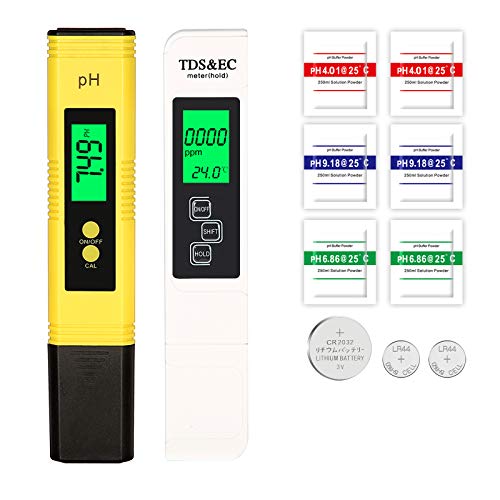 ECHOAN PH Mètre, Mesure Ph & TDS & EC TempératureTesteur Cover