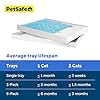 PetSafe ScoopFree Disposable Crystal Cat Litter Tray - Easy Cleaning Box - Refill Tray for Electric Litter Box - Fresh Scent - 4.3 lb Bags - 3 Pack #4