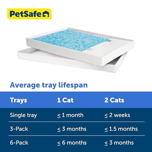 ScoopFree Litter Tray Refills with Premium Blue Crystals - 3-Pack