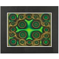 Iegefirm Magnetic Viewing Film,6X4 GrüNe Magnetfeld-Anzeigefolie,Magnetic Display,Magnetic Field Detector,Reusable