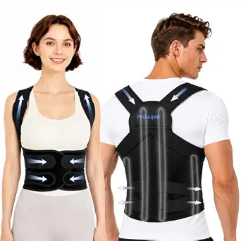 Posture Corrector for Women & Men, Full Back Support Brace
