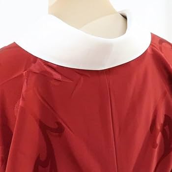 Amazon.co.jp: H-682 正絹 単衣『コチニールレッド×モダン