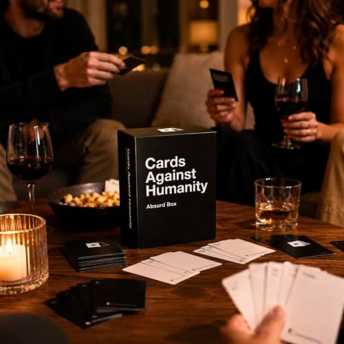 Image of Tickles Cards Against Humanity Absurd Box Expansion Card Game | 300 Mind-Bending Cards for Adult Party Games, Icebreaker Game Nights & Gatherings (Ages: 17+ Years, Players: 4-20+)