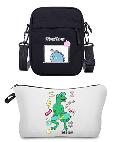 Sac à bandoulière dinosaure idéal pour vos journées shopping et voyages