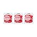 Produktbild invisibobble Traceless Haargummi und Armband, raspberry red, 1er Pack (3 x 3 Stück)