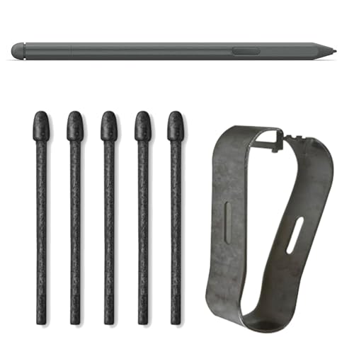 Image of QMQJIA Smooth Writing Fiber Pen Tip Pen Nib for Kindles Scribe Write Stylus Pen Tips Replacement Polyester Fiber Pen Tips Fiber Pen Tips Enhances Writing Experience