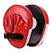 1 Pair Boxing Mitts PU Leather Punching Pads, Thickened MMA Training Hand Pads with Adjustable Wrist Straps, Martial Arts Equipment for Adults Home Gym Cardio Workout
