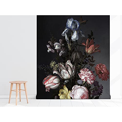 Fotomurale rosa floral vintage 290x290 pegatina pared decorativo fondo de pantalla de entretela 5