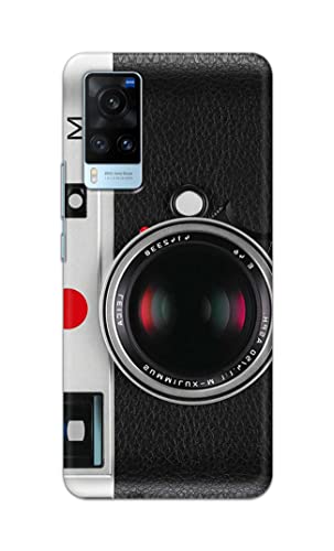 Image of Printed Hard Back Cover Case for Vivo X60 Back Cover (Vintage Camera) -702
