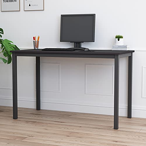 Need Computer Desk 47 Inches Computer Table With Bifma Certification Sturdy Office Desk Writing Desk, Black Brown Ac3Cb-120 #TOP1