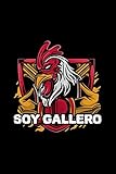  Soy Gallero Cock Fight Boricua Rooster Cockfighting Fan Pullover Hoodie: Journal, Lined Notebook, 120 Blank Pages, Journal, 6x9 Inches, Matte Finish Cover