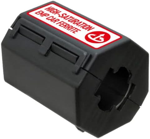 Faraday Defense High Saturation Ferrite Vehicle EMP Protection- Mounts to 12V Vehicle Battery, RV, Car, Truck, Easy Installation for Lightning, Solar Flare, and Surge Protection.