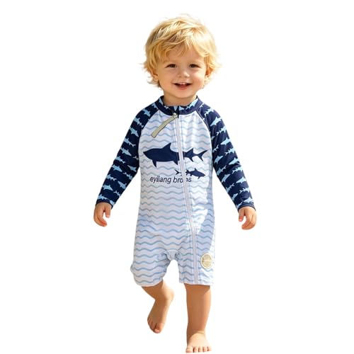 Maillot de bain garçon 2 pièces t-shirt et short imprimé plage enfant 8 ans