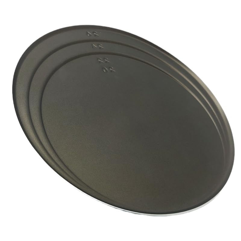VIRSUS Coperchio Girafrittate Antiaderente 561, Diametro 32 cm, Coperchio in Acciaio Inox, Maniglia a forma di Gallo, Adatto per Pentole e Padelle, Coperchi per Frittate, Crèpes, Omelette (Verde)
