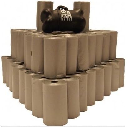 The Doody Bag -1005 Count Extra Large Dog Pet Poop Waste Clean Up Bags - Complete System w/Bulk Refill Rolls + Bone Shaped Bag Dispenser