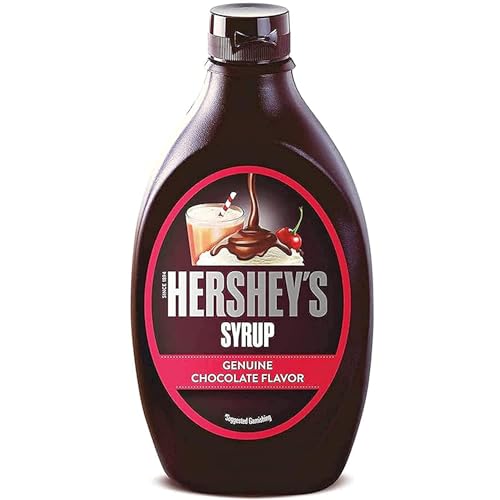 HERSHEY’S Chocolate Flavored Syrup | Delicious Chocolate Flavor | 623 g Bottle HERSHEY’S Chocolate Flavored Syrup | Delicious Chocolate Flavor | 623 g Bottle