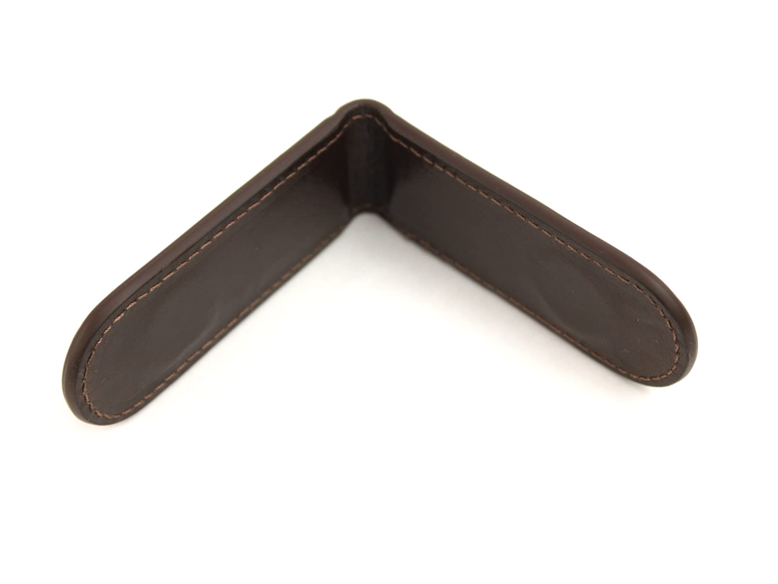 Giudi Luksusowy magnetyczny klips na pieniądze dla mężczyzn - Made in Italy - prawdziwa skóra bydlęca - smukły i minimalistyczny włoski design - silny magnes męski klips na pieniądze uchwyt na