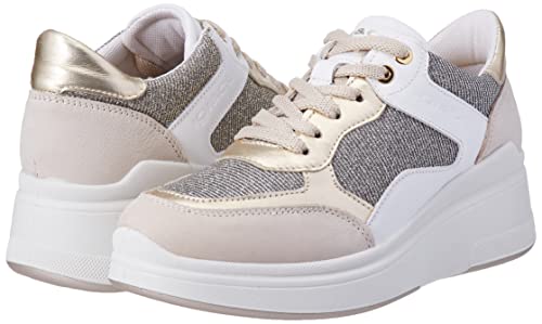 Igi&Co Donna DPN 16549 Scarpe con lacci,Bianco