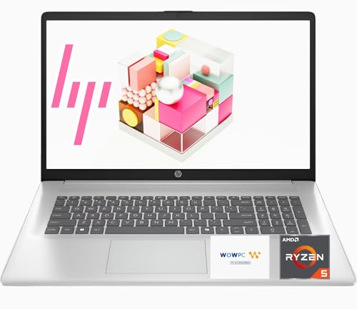 Laptop HP 17 pulgadas AMD Ryzen 5 16GB 512GB SSD miniatura 1