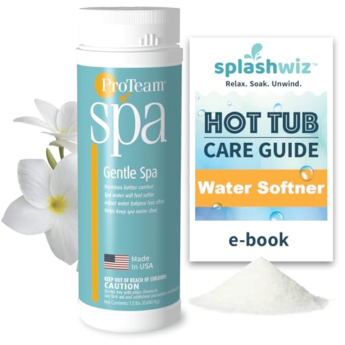 ProTeam Gentle Spa Hot Tub Water Softener & Conditioner 1.5 lb