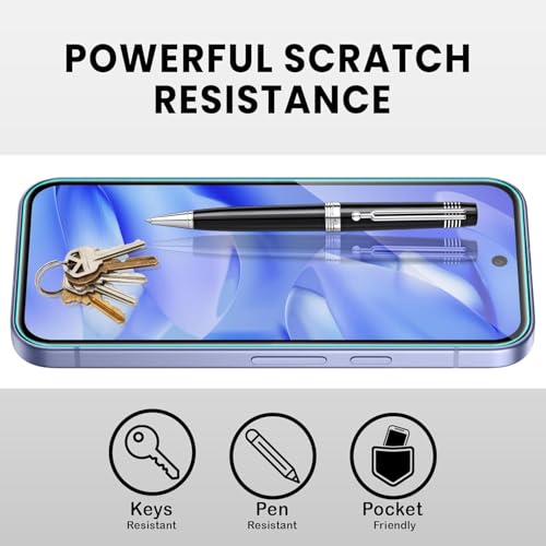 Image of Google Pixel 9A Tempered glass Screen Protector For Google Pixel 9A 5G with Full Edge Protection and Easy Self-Installation Kit