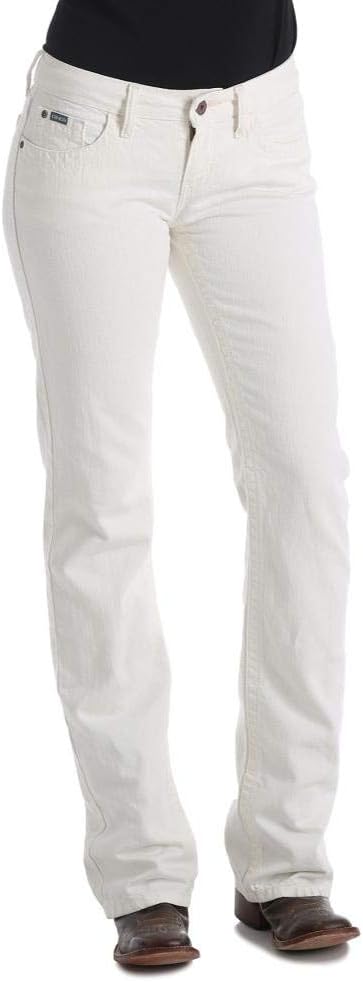 Cinch Western Denim Jeans Womens Ada Ready to Dye Cream MJ82052071