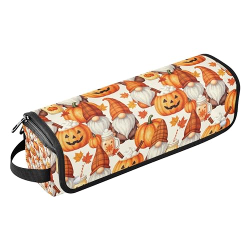 Hot Hair Tools Travel Bag and Heat Resistant Mat Curling Iron Travel Holder Storage Bag for Hot Tools Curling Iron Flat Irons Hair Volumizer Styler Autumn Pumpkin Cute Fall Gnome Accessories miniatura 1