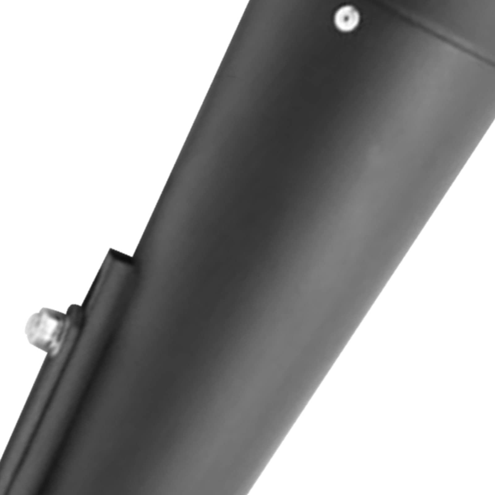 Tuyau d'échappement de Moto, Tuyau de Silencieux Universel pour Modification (noir)