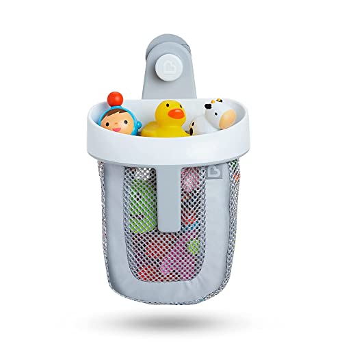 Image of Munchkin Hanging Bath Toy Storage with Quick Drying Mesh, Grey