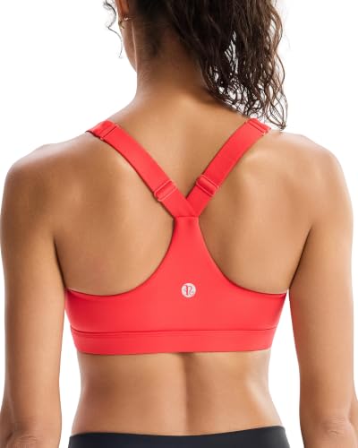 Image of RUNNING GIRL Sports Bras for Women, Molded Cup High Impact Sports Bra Workout Bras for Women High Support Racerback