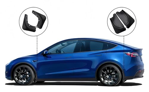 Guardabarros para Tesla Model 3 que evitan salpicaduras y daños 6