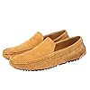 Mens Loafers Shoes, Casual Comfortable Formal Footwear Handmade Boat Shoes Lightweight Slip-On Driving Shoe Non-Slip Flat Bottom Sneaker Solid Color Outdoor Jogging Shoe Fitness Leisure Footwear #3