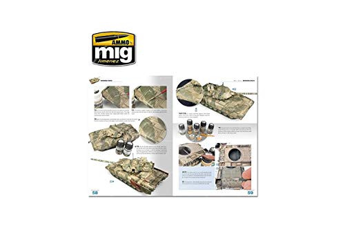 Encyclopédie Mig-6153 Armour Techniques Vol 4 guide de modélisme pour effets météo