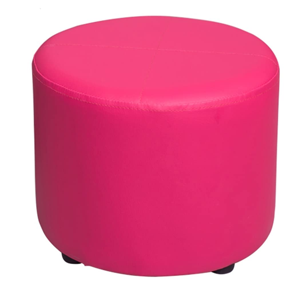 Tabouret rembourré 120kg en similicuir et bois massif pour le repos