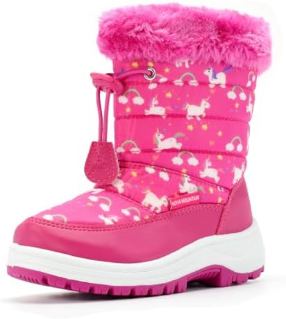 Boys Girls Little Kids Winter Snow Boots