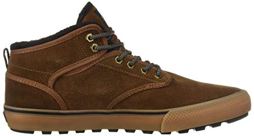 Image of Globe Men's Motley Mid Shoe, Partridge Brown /Gum /Fur, 10 Medium US